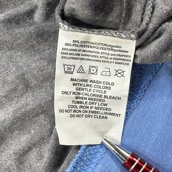 Genuine Merchandise Men's Size Large Hoodie Lightweight Chicago Cubs Gray NWOT - Picture 4 of 12